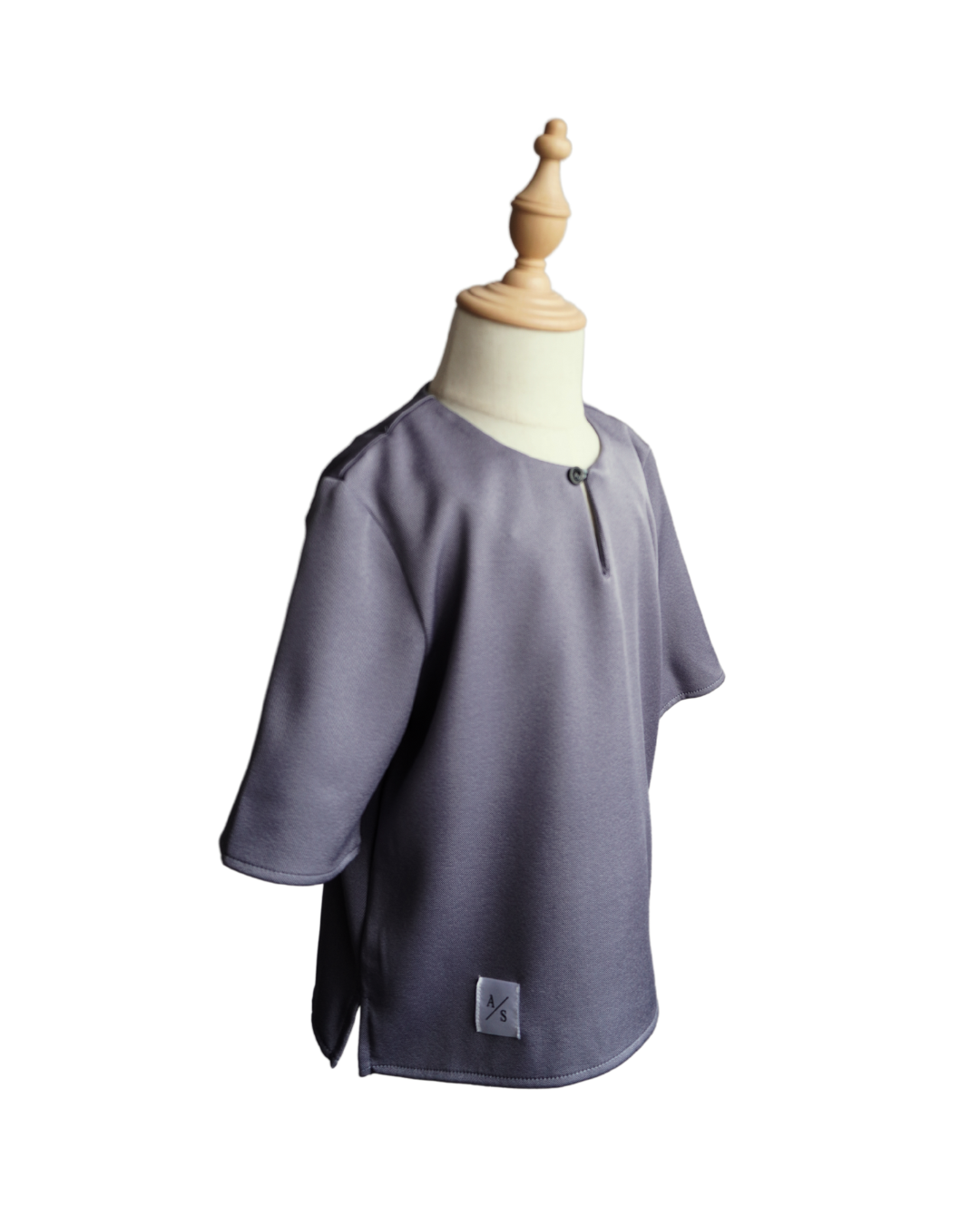 Dark Silver Boys Kurung 2.0