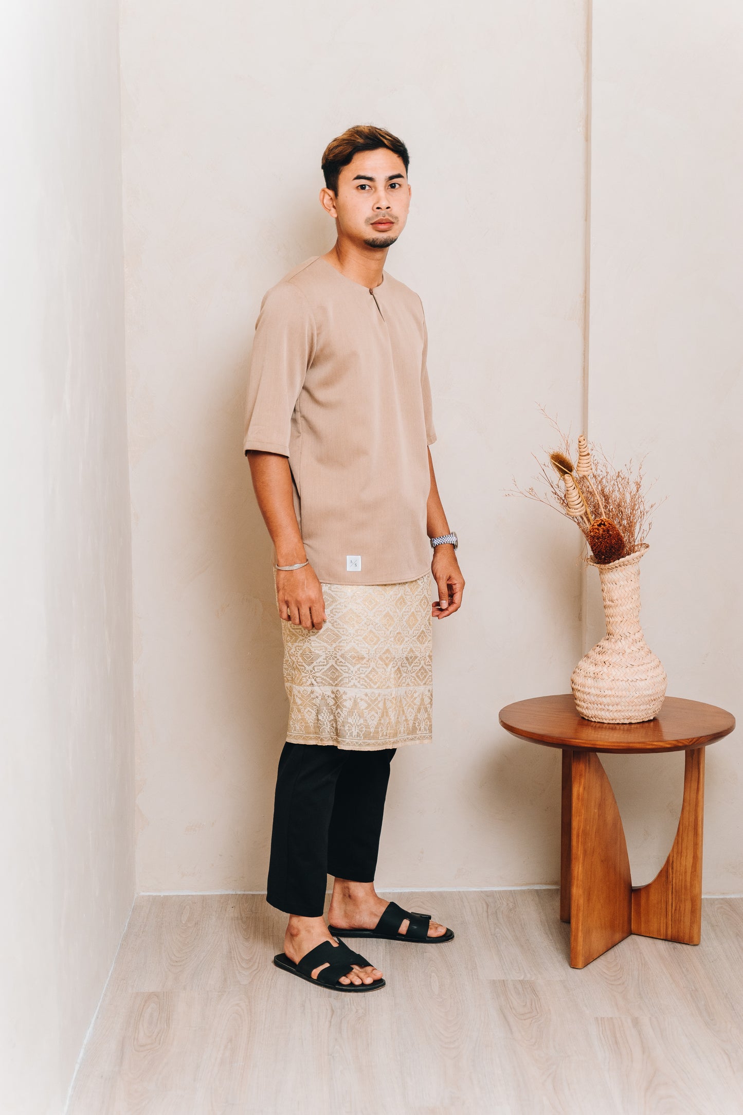 Brown Kurung